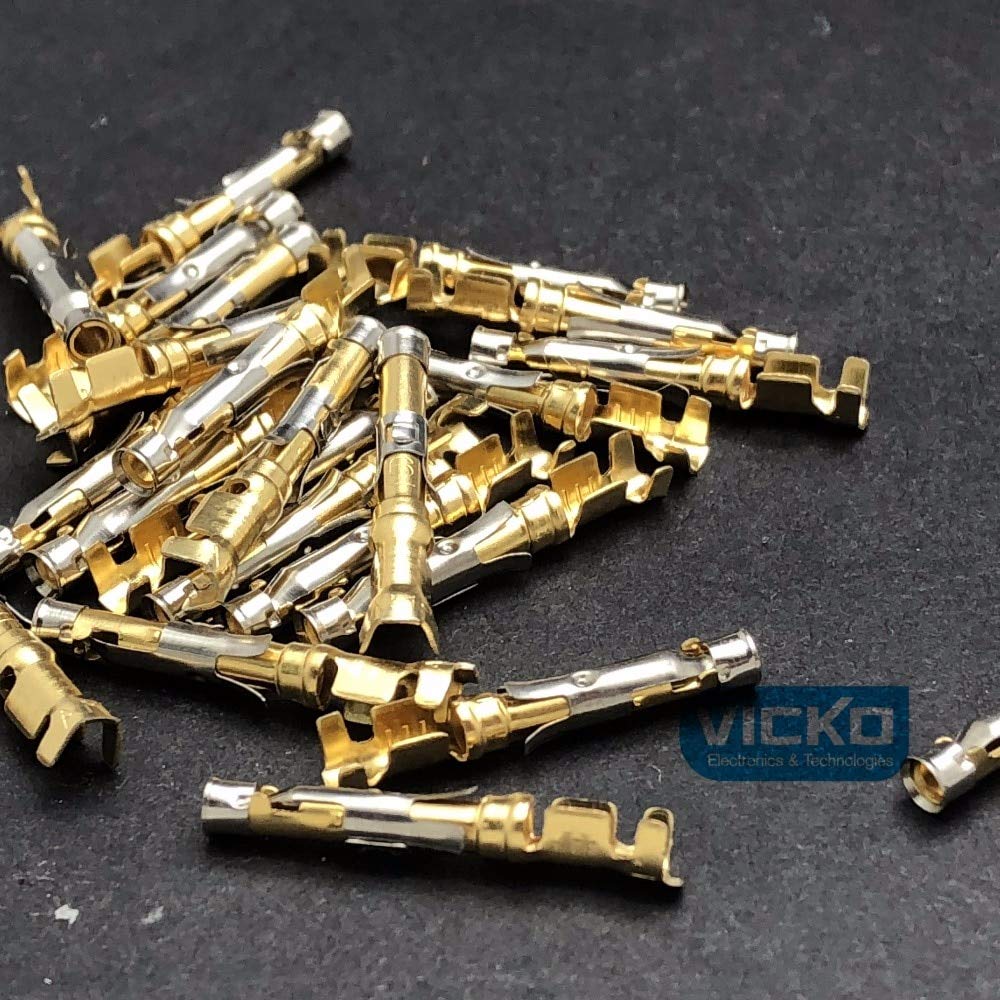 Davitu [VK] 66101-4 Pin & Socket Connectors GOLD SOCKET 18-16 Female