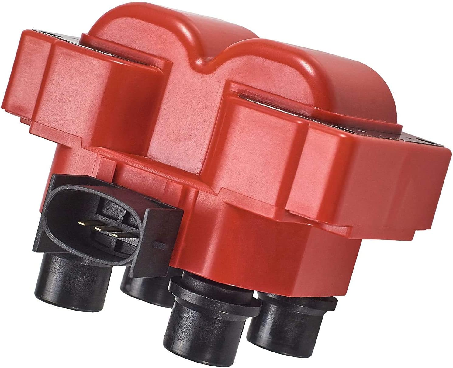 ENA Set of 2 Energy Ignition Coil with 8 Platinum Spark Plug and Wire Set Compatible with Ford Lincoln 1997 1998 1999 F-150 1996-1997 Town Car 4.6L Replacement for FD487