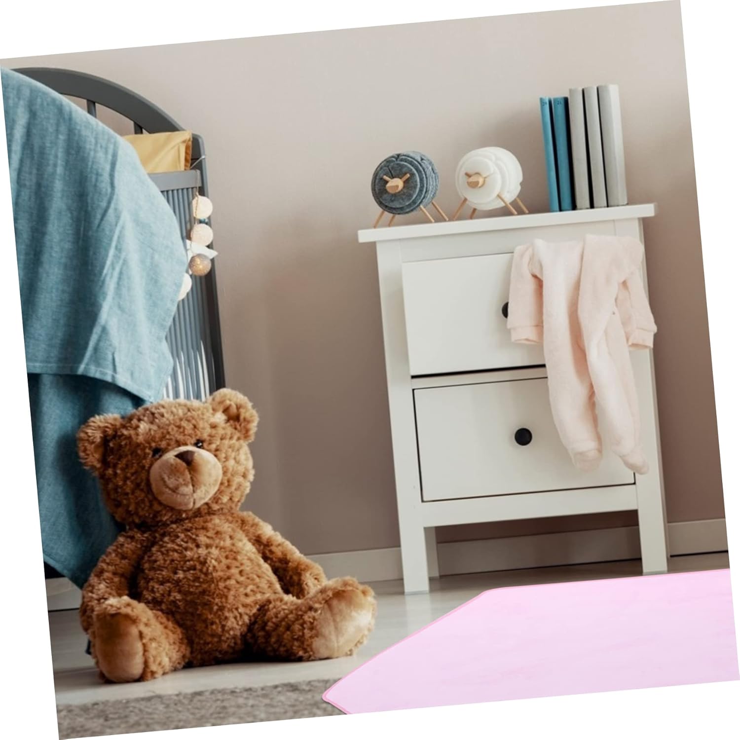 Mat Carpet Skid Resistant Floor Rug for Childrens Tent and Playhouse Safe Comfortable Mat for Crawling and Creative Fun