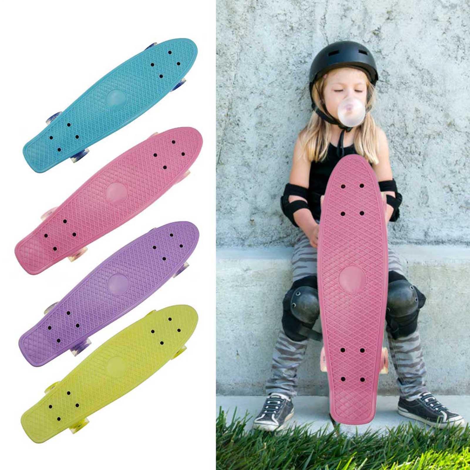 Tabla de Skate, Monopatín para Principiantes para niños, Tabla de 22