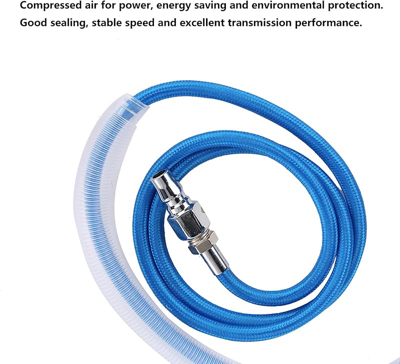Garosa KP-601 Pneumatikus Egyenes Csiszoló - 35.000 RPM Léghajtású Fém Marógép, Ceruza Stílusú Köszörű Tokmánnyal, Vörös