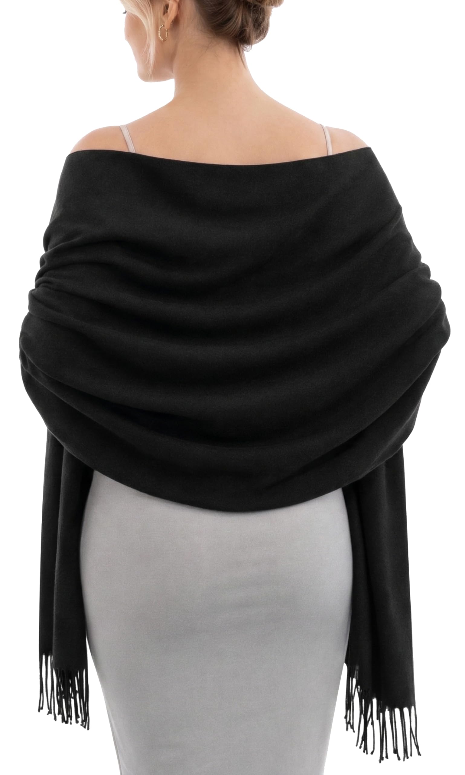 Cindy & Wendy Pashmina Shawls and Wraps for Women Soft Scarf for Evening Dress Wedding Large Winter Shawl