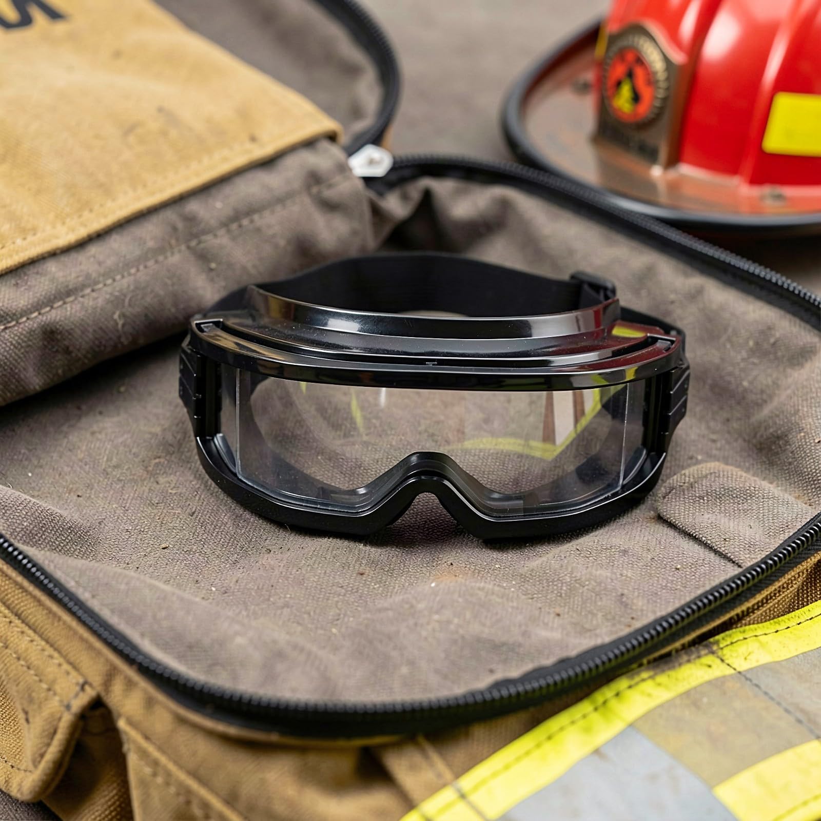 Mipcase 5 szt. okularów ochronnych przeciwmgielnych na okulary, żółte