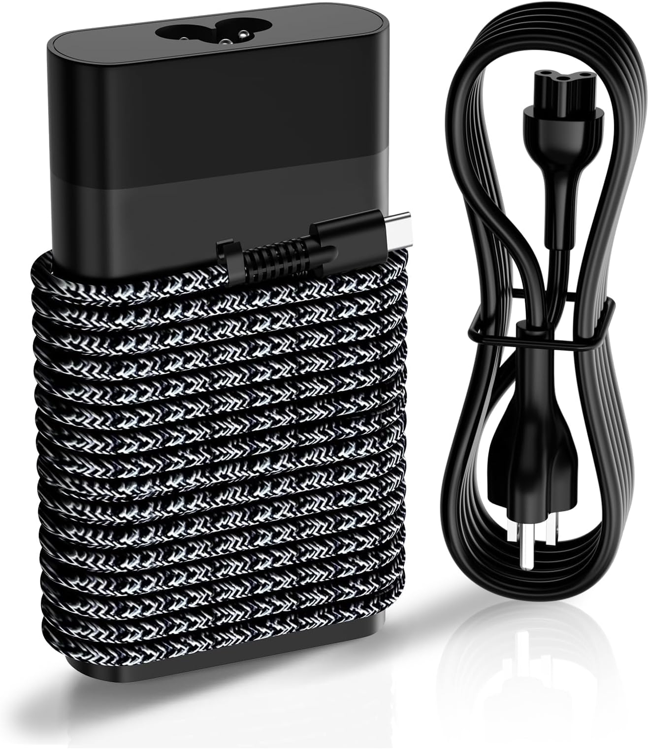 New Slim 65W HP Laptop Charger USB C for HP Spectre/Spectre X360/Chromebook/Google Chromebook/EliteBook/Elitebook x360/Elite X2/Envy AC Adapter Power Supply CordTravel Fast Charging Type C