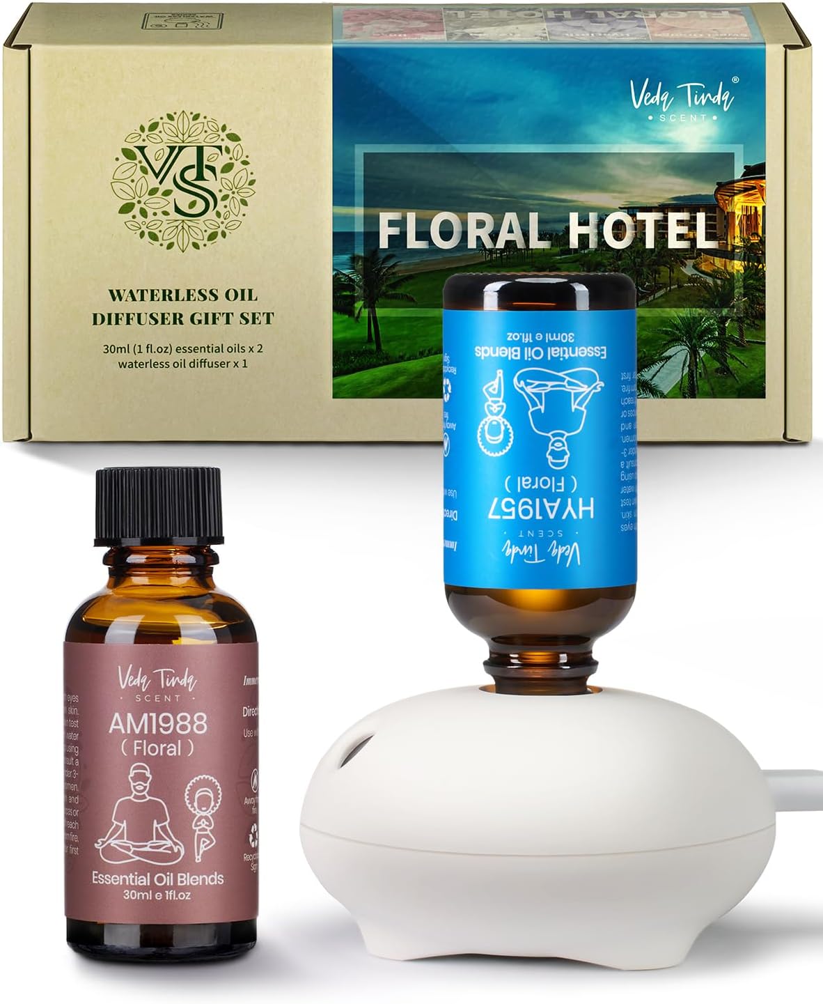 VTS Hotel Scent Essential Oil with Waterless Essential Oil