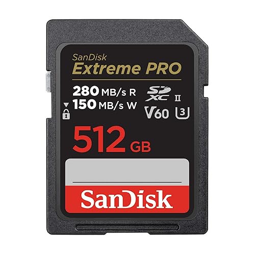 SanDisk Extreme PRO SDカード 512GB 高速モデル