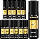 TRESemm Travel Hairspray, Extra Hold, 12-Pack - Moisturizing Hair Spray, Anti-Humidity, Anti-Frizz Hair Products, 1.5 Oz Ea