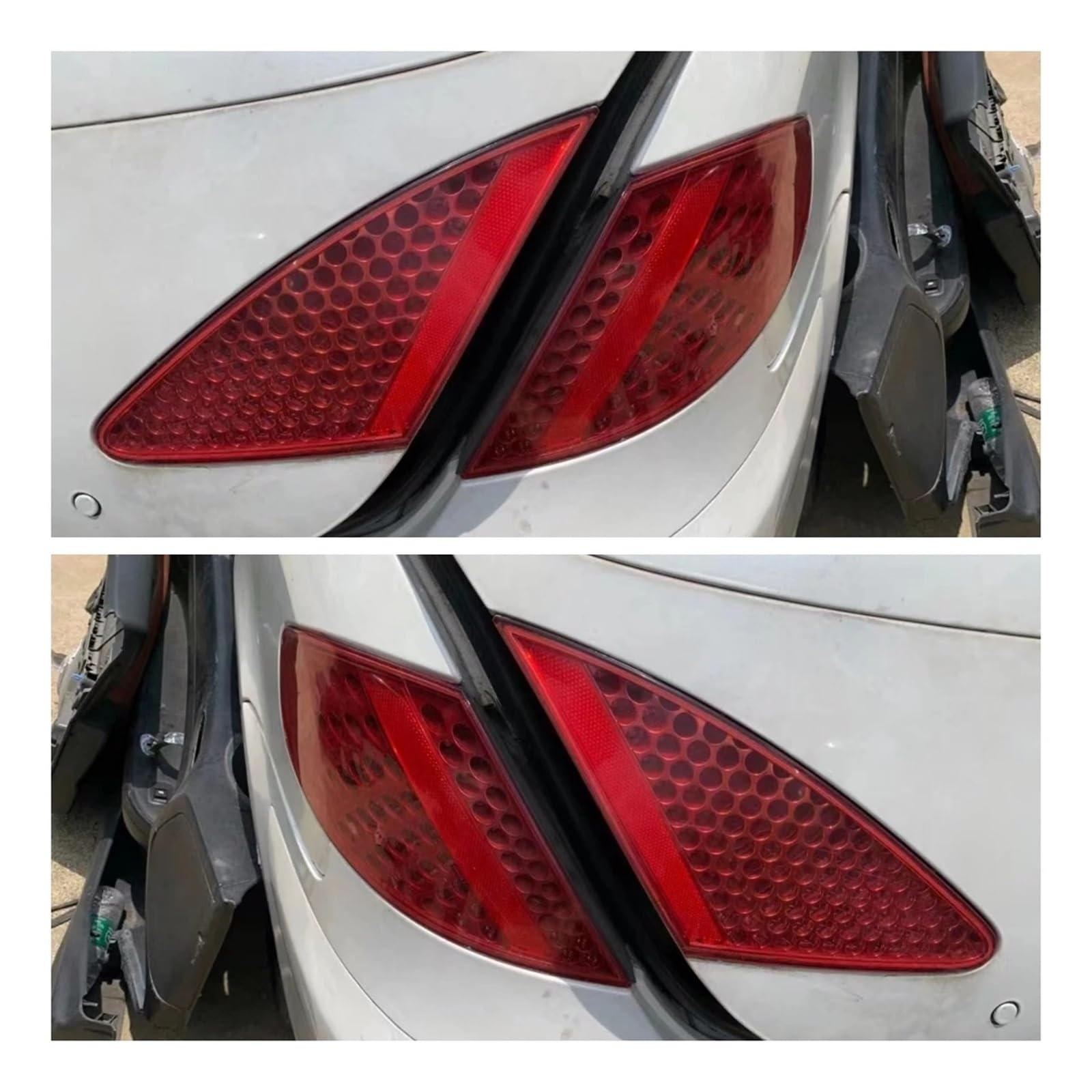 Piloto Trasero para Peugeot 307CC Led Luz Trasera Interior Montaje Derecha E Izquierda Lámpara De Freno Trasero Luz De Respaldo Señal De Giro Accesorios De Coche Después Luces Traseras(Left)