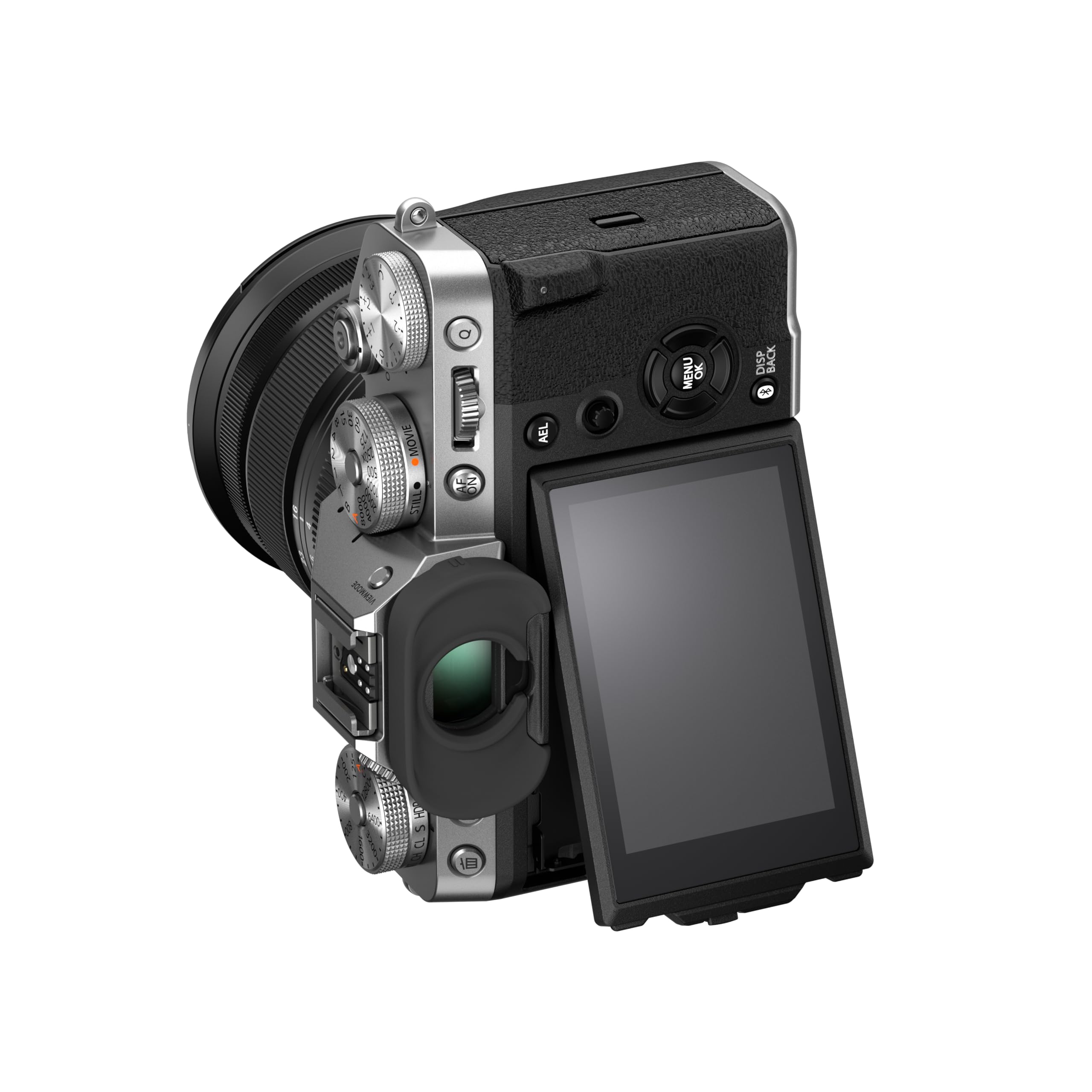 Fujifilm X-T5 Fotocamera Digitale Mirrorless 40MP (HR 160MP), KIT XF16-80mmF4, Sensore X-Trans CMOS 5 HR, IBIS, Filmati 6.2K 30p, Mirino EVF, Schermo LCD 3" Touch Vari-angle, Argento