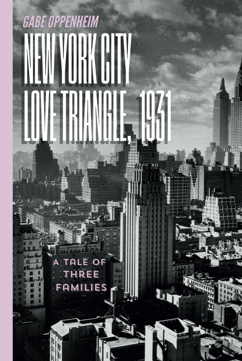 New York City Love Triangle beau livre historique idéal à offrir en cadeau