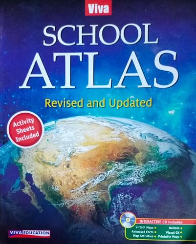 Viva School Atlas Revised And Updated Second Hand &amp; Used Book (S)