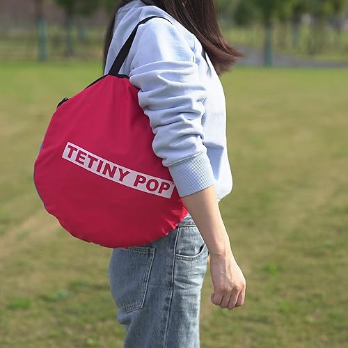 Miniatura 9 de Juegos de cornhole para patio trasero, portátil, plegable, con 8 bolsas de frijoles, bolsa de transporte ligera y 8 estacas, fácil de llevar a