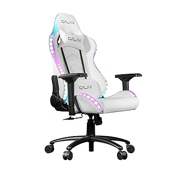Amazon.co.jp: 【GALAX】GC-02 White LED搭載 ゲーミングチェア
