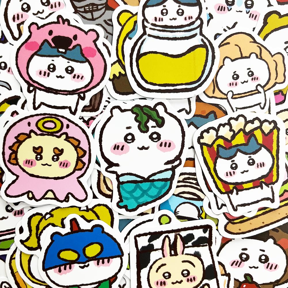 Amazon.co.jp: 65枚 かわいい漫画ステッカーセット 可愛いおしゃれ
