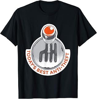 El mejor antirrobo de hoy en día - Caja de cambios manual Camiseta
