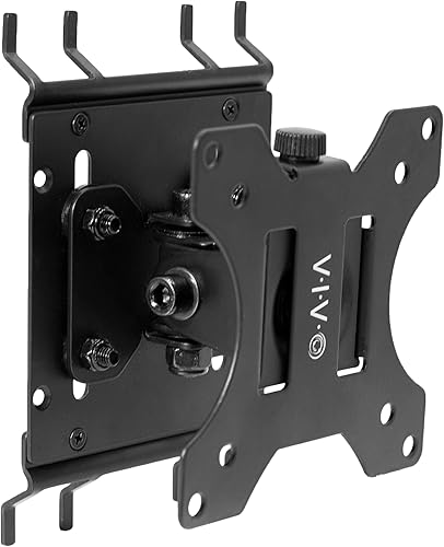 VIVO Soporte articulado para tablero de clavijas para monitor único, se adapta a pantallas de hasta 32 pulgadas y tableros de clavijas de hasta 0.25