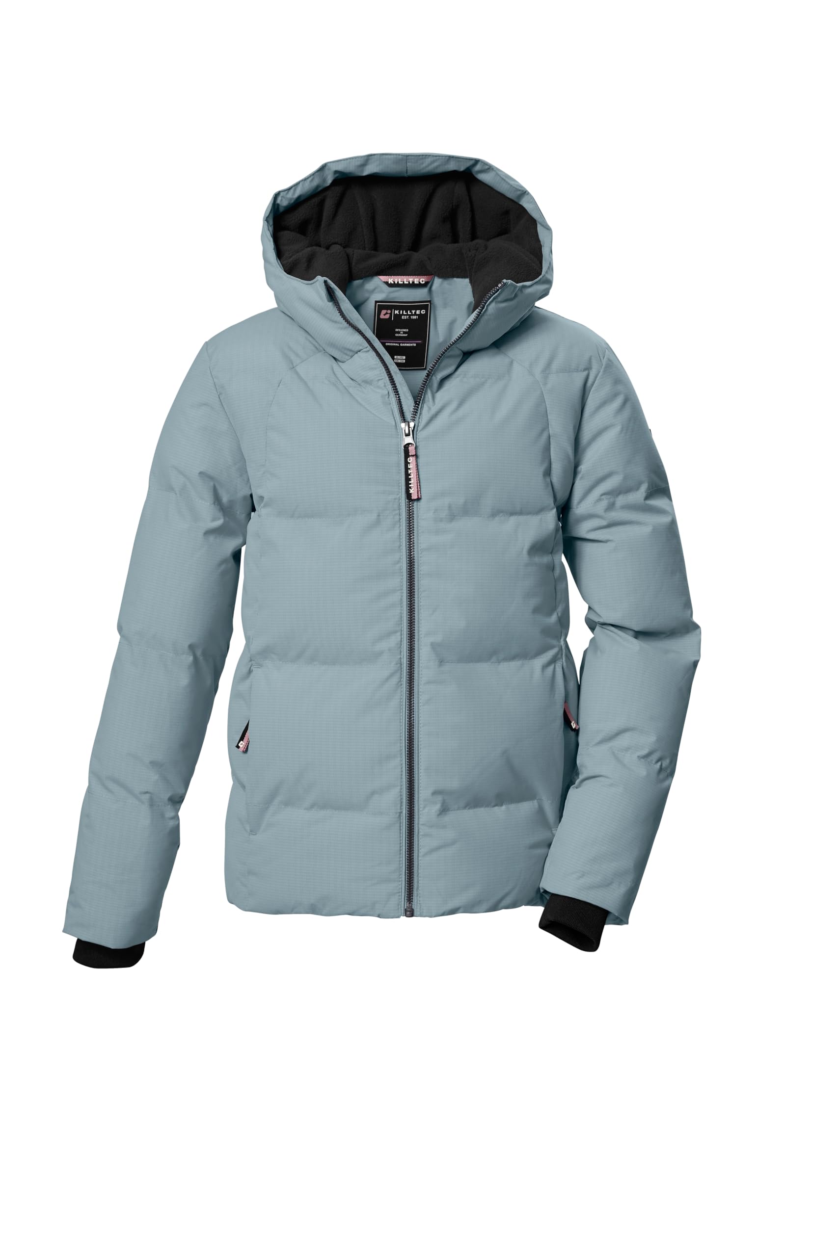 Killtec Mädchen Kow 357 Grls Qltd Jckt Steppjacke/Winterjacke mit Kapuze