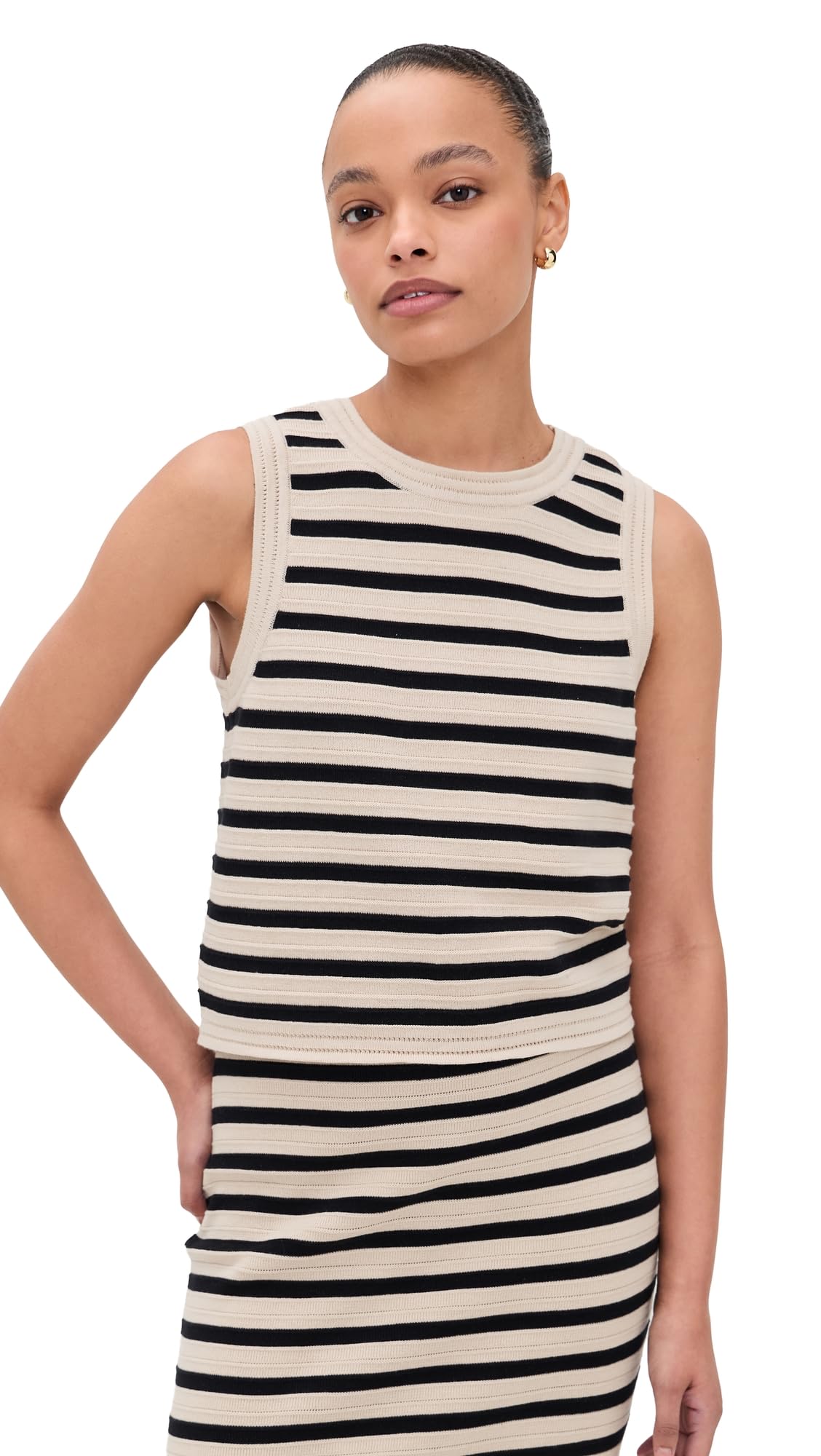 Z SUPPLY Women's Emori Striped Muscle Tank Top