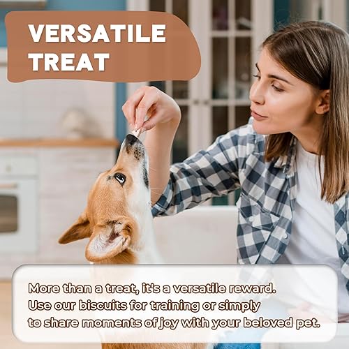 Miniatura 5 de Cubitos liofilizados de pollo y col rizada para gatos y perros, galletas deshidratadas con alto contenido de proteínas para control de peso,