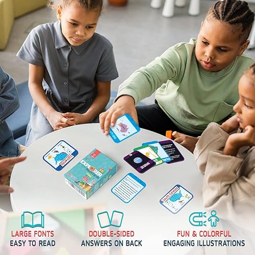 Miniatura 7 de merka Juego de tarjetas flash explorador  Sistema solar de Estados Unidos World World Human Body Flashcards para niños y niños pequeños de 2 a 10