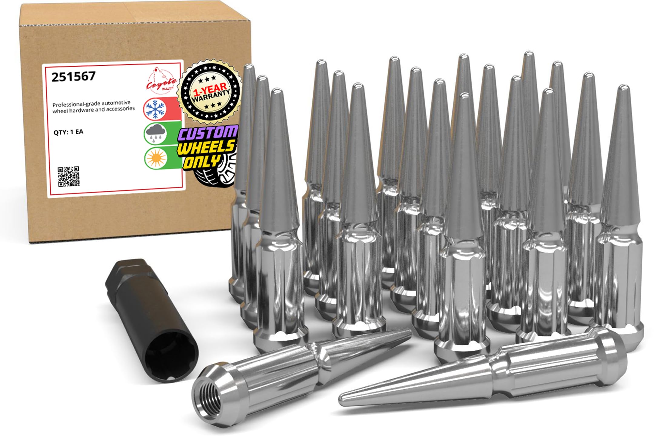 THE RAMPAGE - na Amazon.com: Wheel Accessories Parts 20 Pcs 9/16