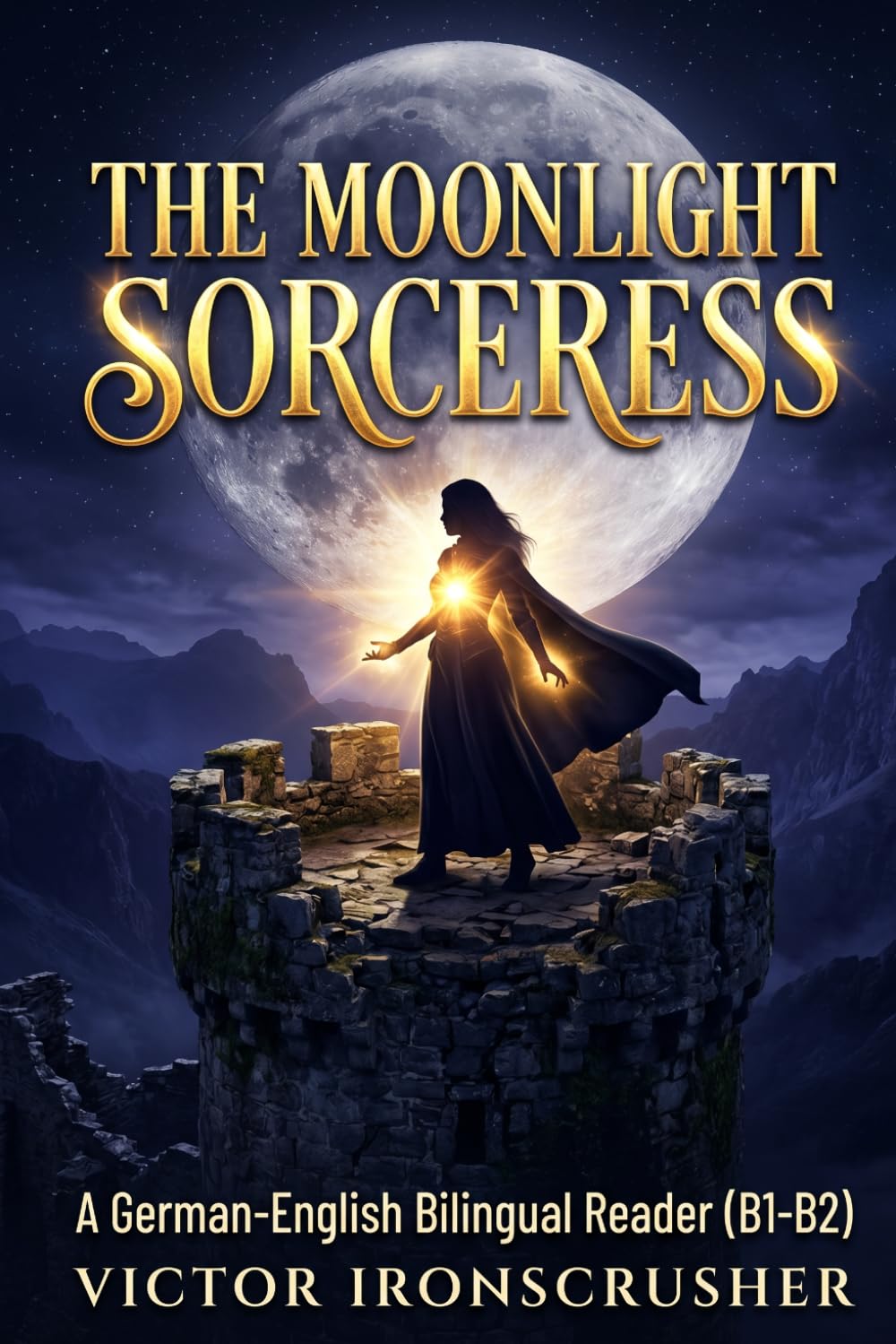 The Moonlight Sorceress: A Bilingual Graded Reader for German Learners (B1-B2) – Discover Your Inner Power with an Exciting Fantasy Adventure