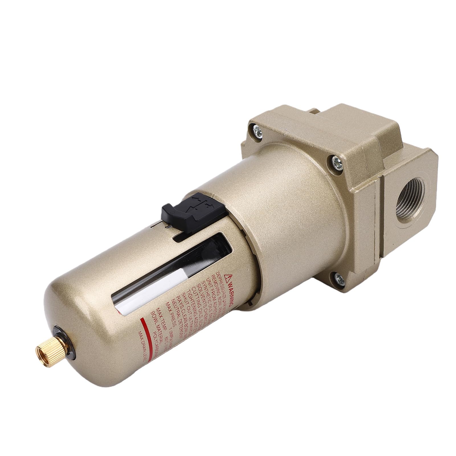 Generic Separatore di Acqua Dell'olio del Compressore D'aria in Alluminio AF5000-06 da 3/4" Ad Alta Precisione per Compressore Pneumatico