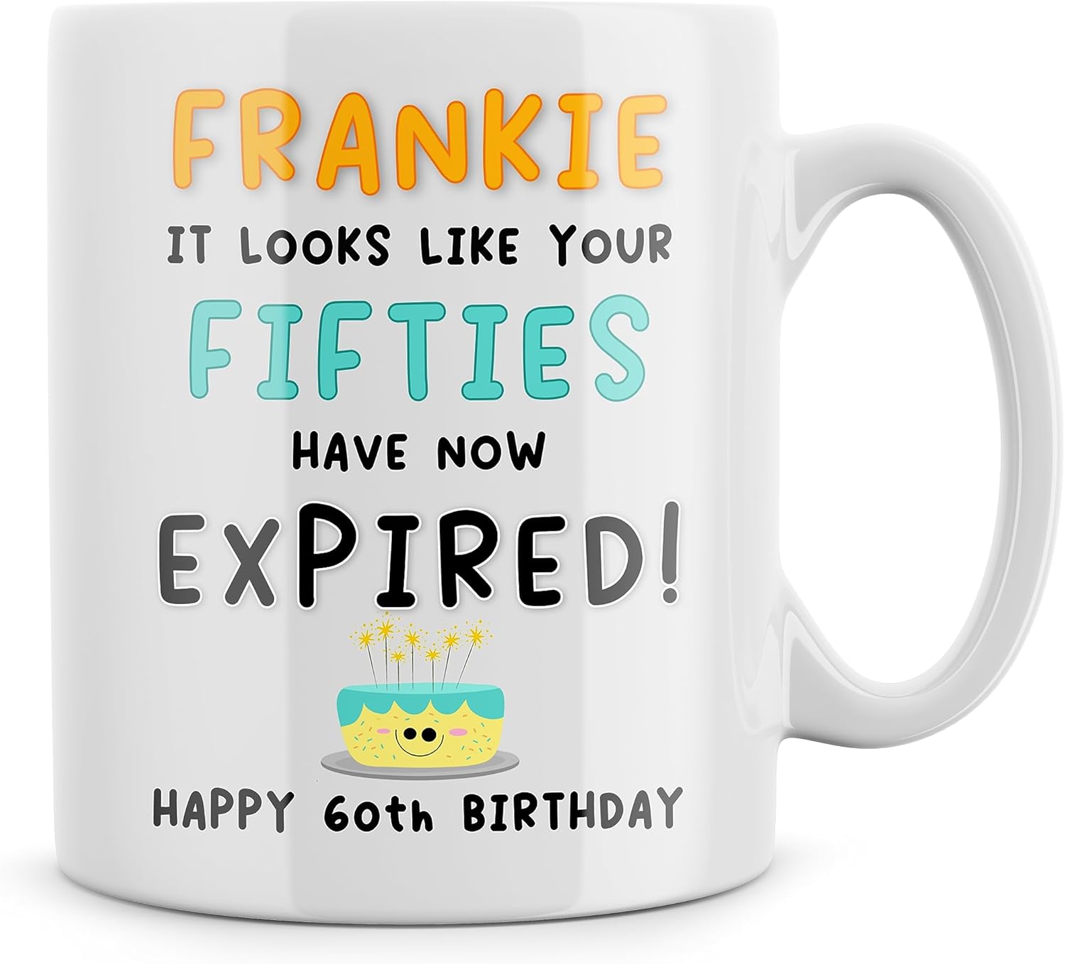 Rib ticklerz - Personalised Gifts Funny 60th Birthday Mug Milestone ...