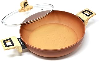 Amercook Rondel z pokrywką, 26 cm, terakota