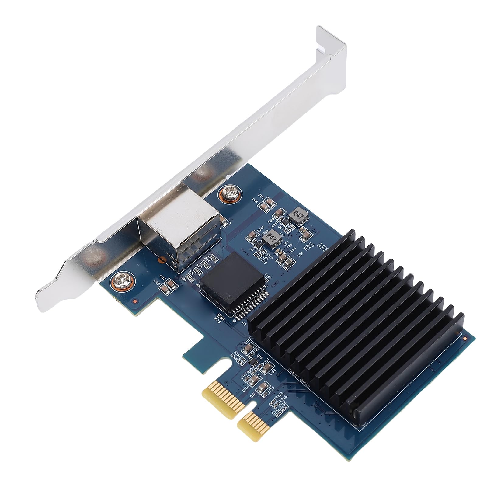 Scheda di Rete PCIe 10G RTL8127 10 Gbps 5 Gbps 2,5 PCI Express Gen 4 X1 con 6 Livelli di velocità per Server Desktop