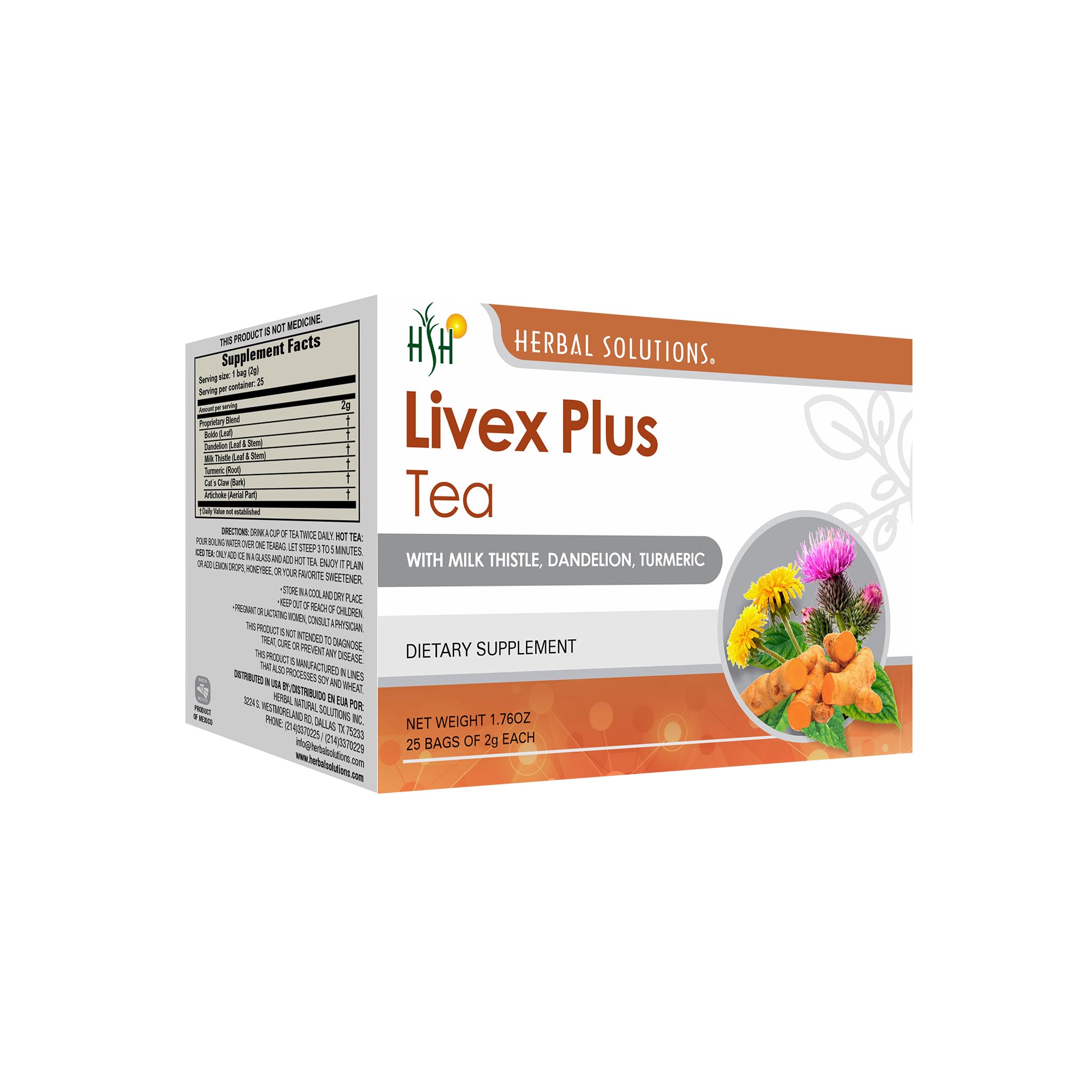 Amazon.com: Livex Plus Liver Detox Tea - Natural Digestive Health