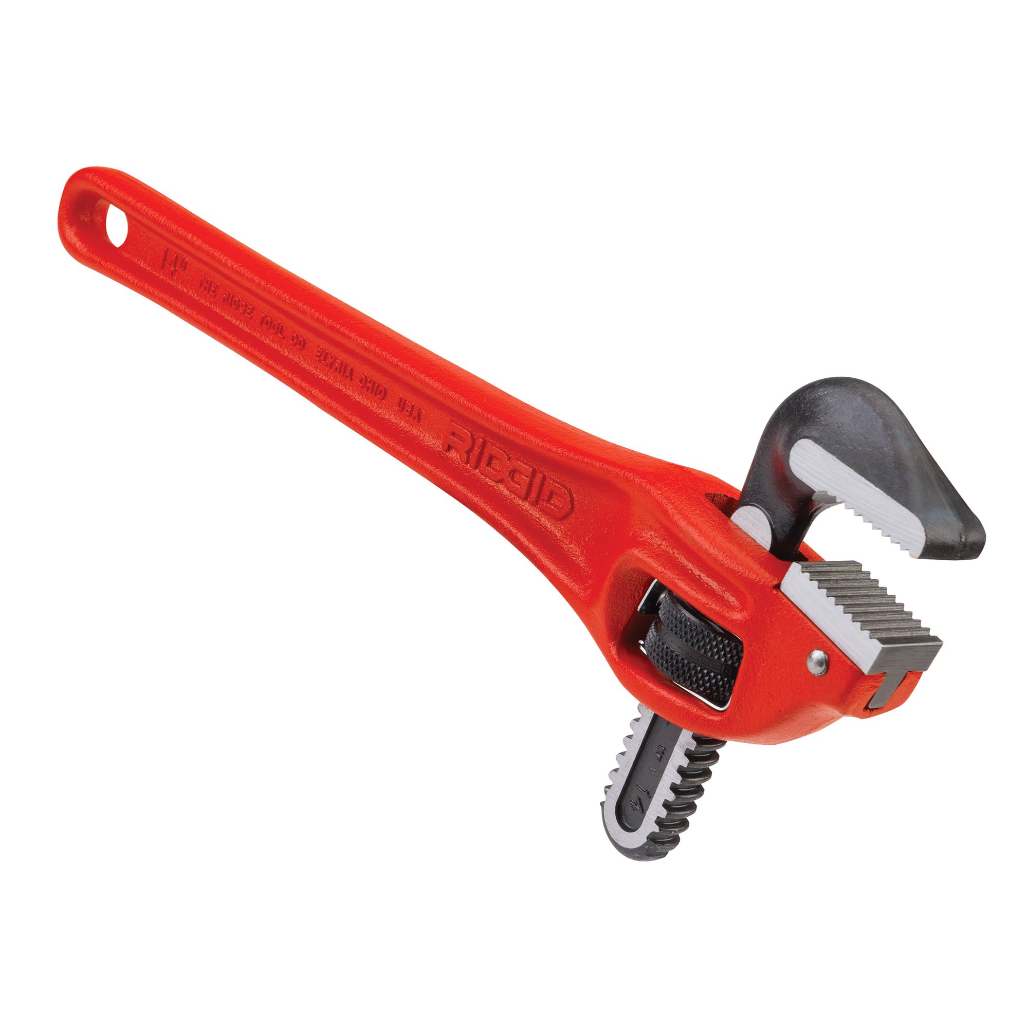 RIDGID 89435 Modelo 14 Llave de tubo de ajuste transversal para servicio pesado, Llave de fontanería de 14 pulgadas