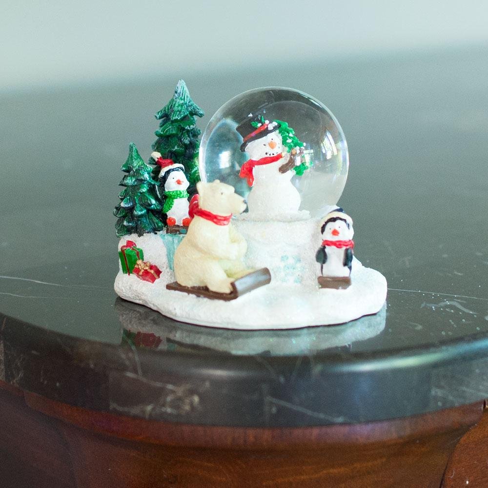 Amazon Hallmark Polar Bear Snow Globe The Best Snow Globes