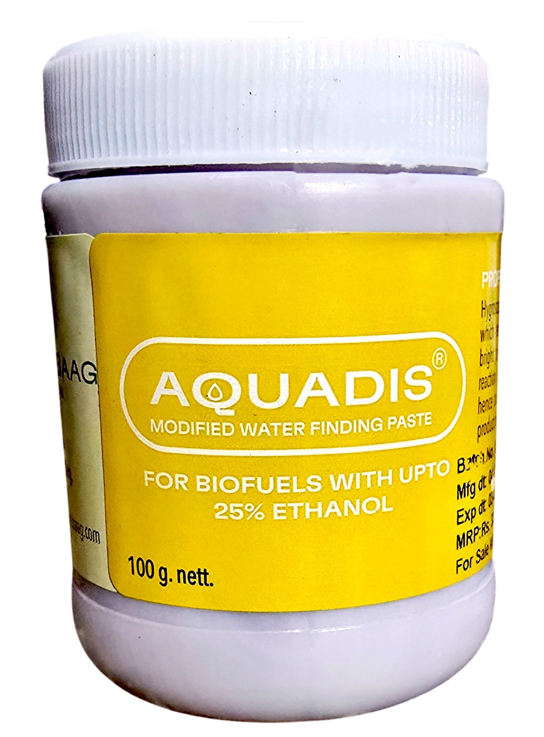 Aquadis Water Finding Paste Ethanol 25% for Petrol Pump (WATER PASTE) 100g, (KAVERI BAAG MUMBI)-image-36