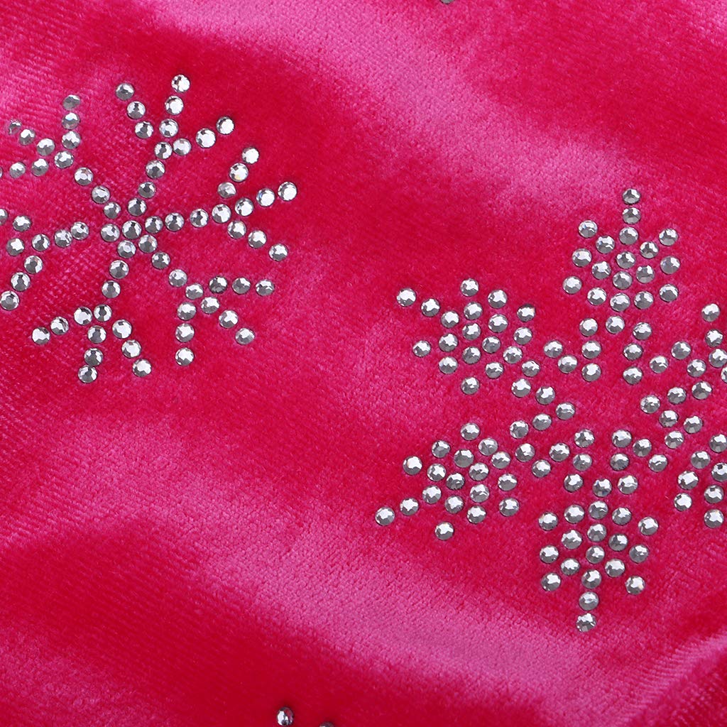 perfk 2 PCS Copertura a Rotelle, Pattinaggio Accessori, Rosso Rosa-S