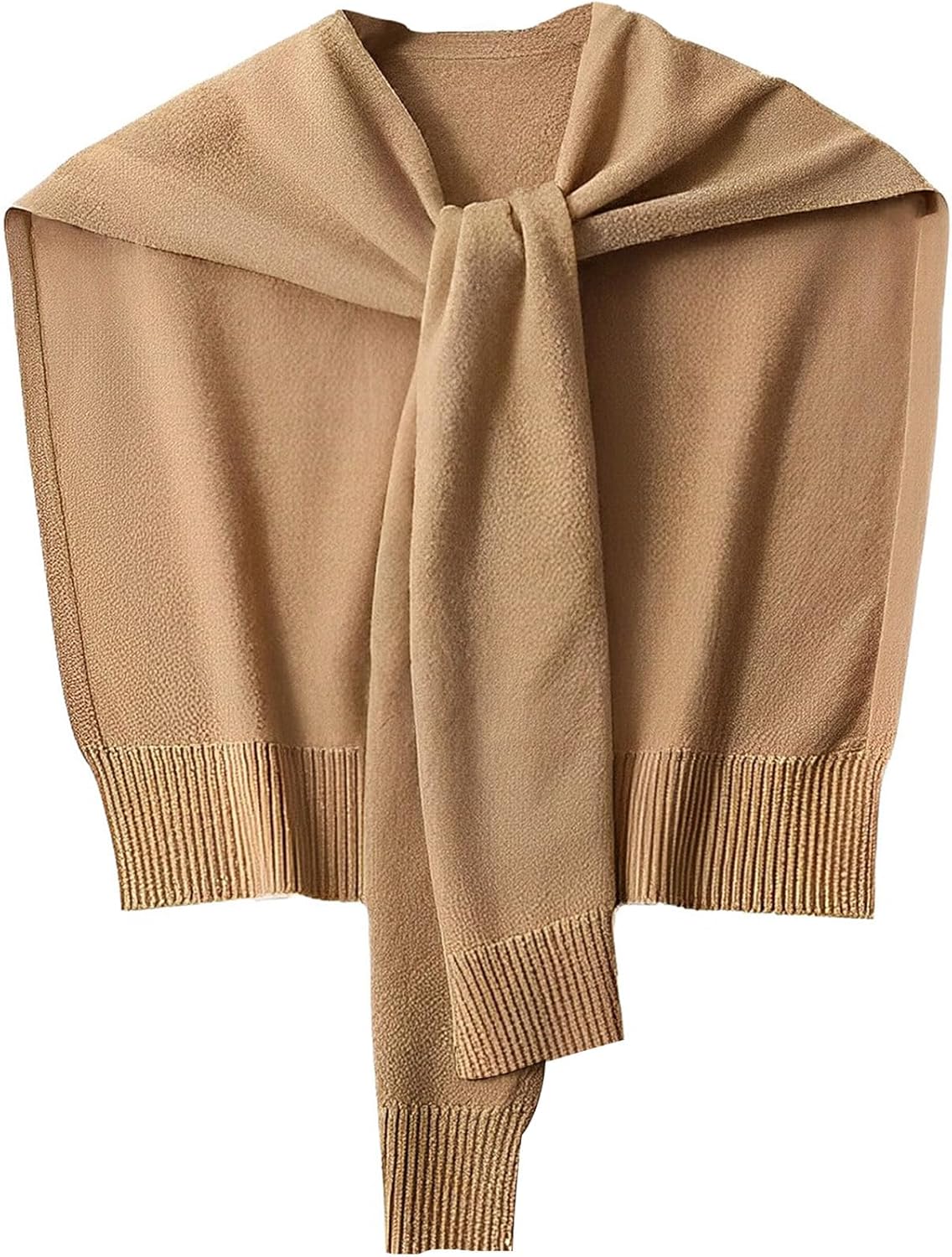 Sweater Shawl Wraps for Women Sweater Knitted Knotted Shawls Travel Casual Scarf Cape Shoulder Tops Fashion Wrap