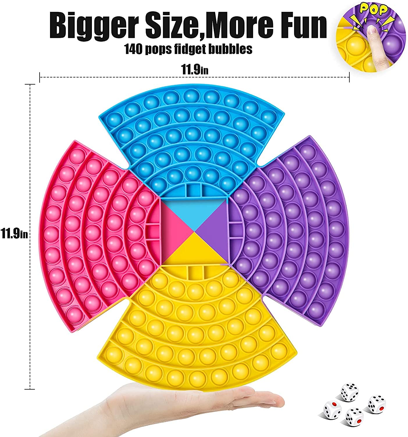 Buy 40 Pcs Fidget Toys Set Cheap,Figetget toys set ,Pop it Puzzle