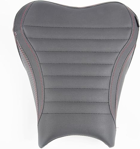 Miniatura 2 de Lorababer Funda para asiento de pasajero de motocicleta, alivio de presión de aire, cojín de cuero compatible con K-awasaki Z900 Z 900 2017-2024