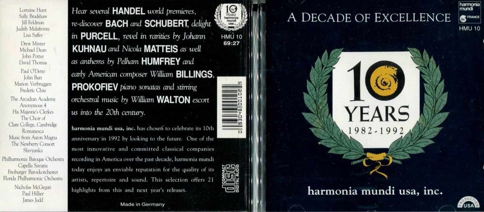 Decade of Excellence [Audio CD]