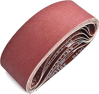 Aiyard 4 x 21-Inch Aluminum Oxide Sanding Bel...,