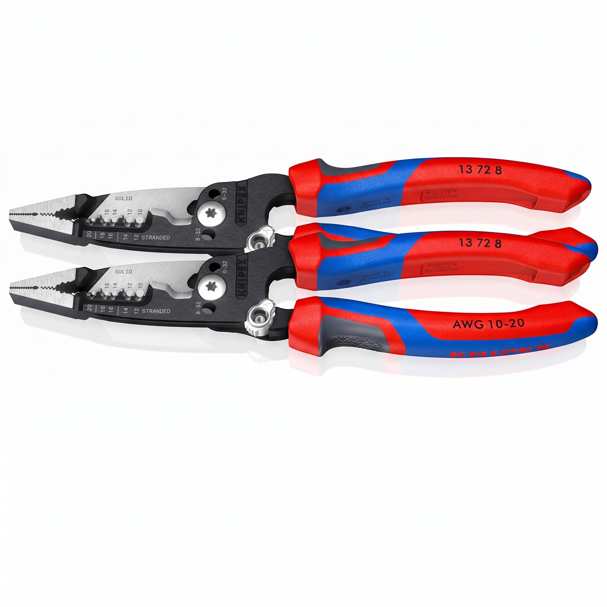 KNIPEX Forged Wire Stripper - 8 Inch -10