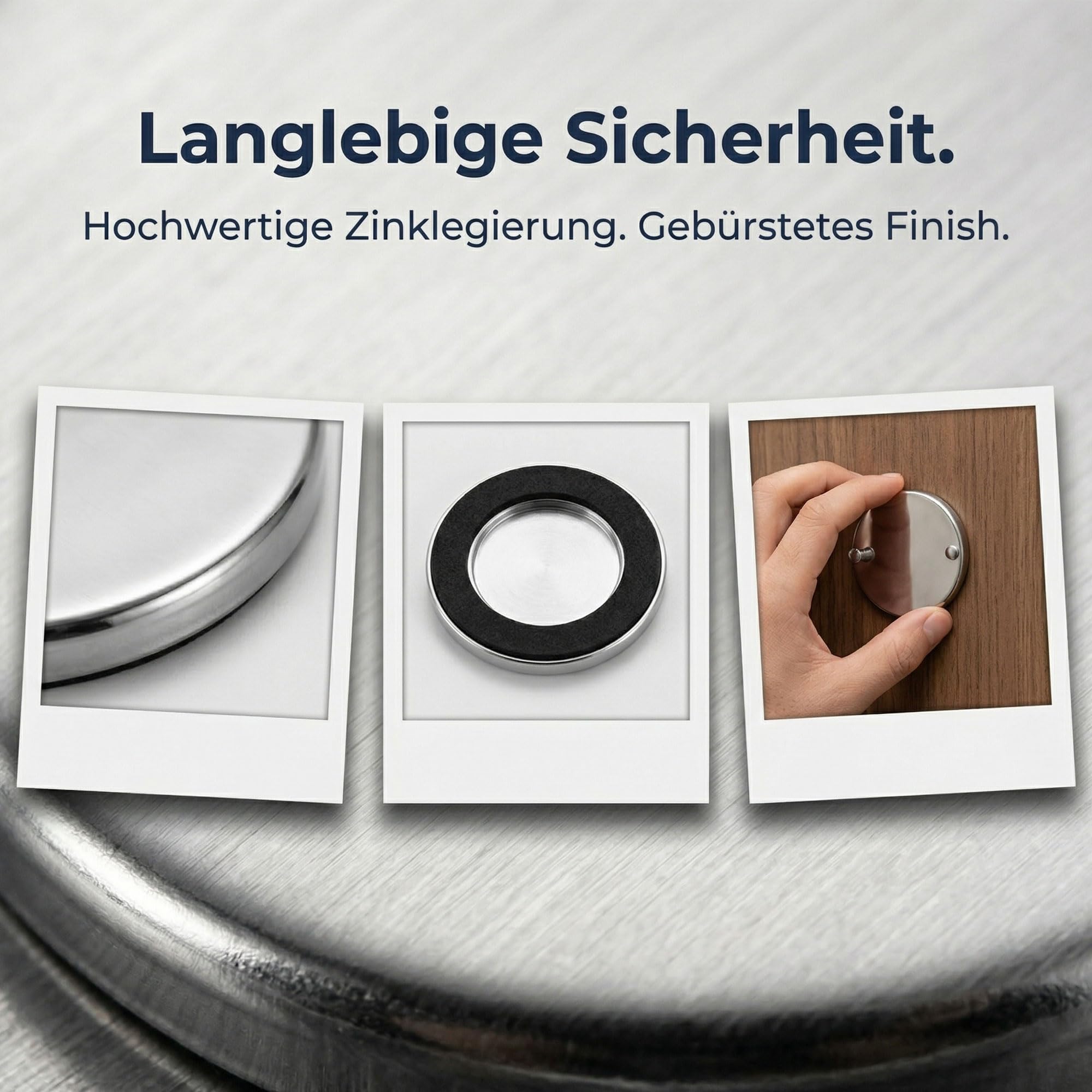 2 Stück Türspion Abdeckung, Ring Türspion Türlochabdeckung mit Selbstklebendem Installationswerkzeug Türspione Tür Spion Door Peephole Cover für Heimsicherheit Hotel Wohnung Büro