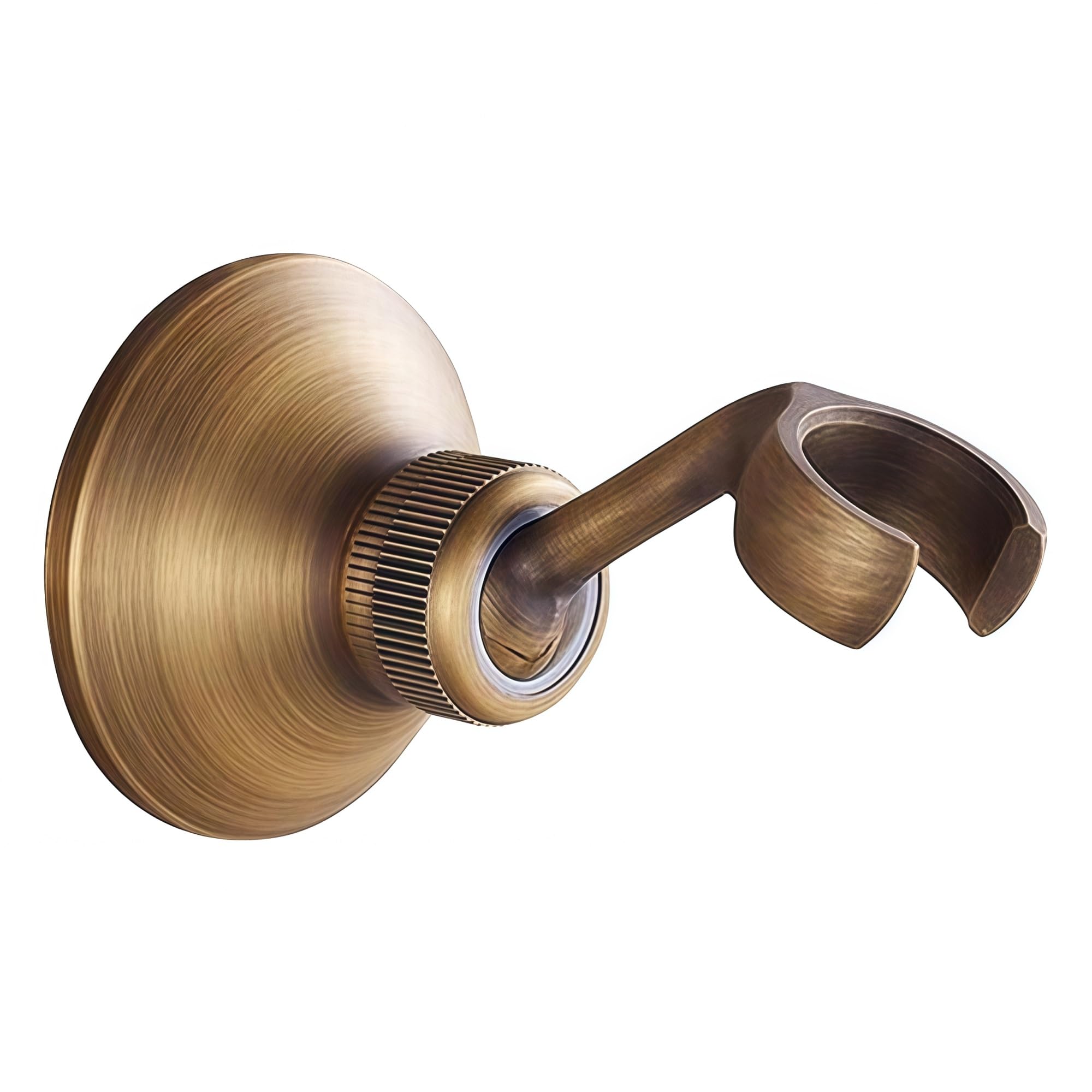 Alberta Copper Bracket Shower Head, Shower Set, Brass Retro Telephone Shaped Shower, Used In Bathroom And Shower Room-(Copper Bracket)