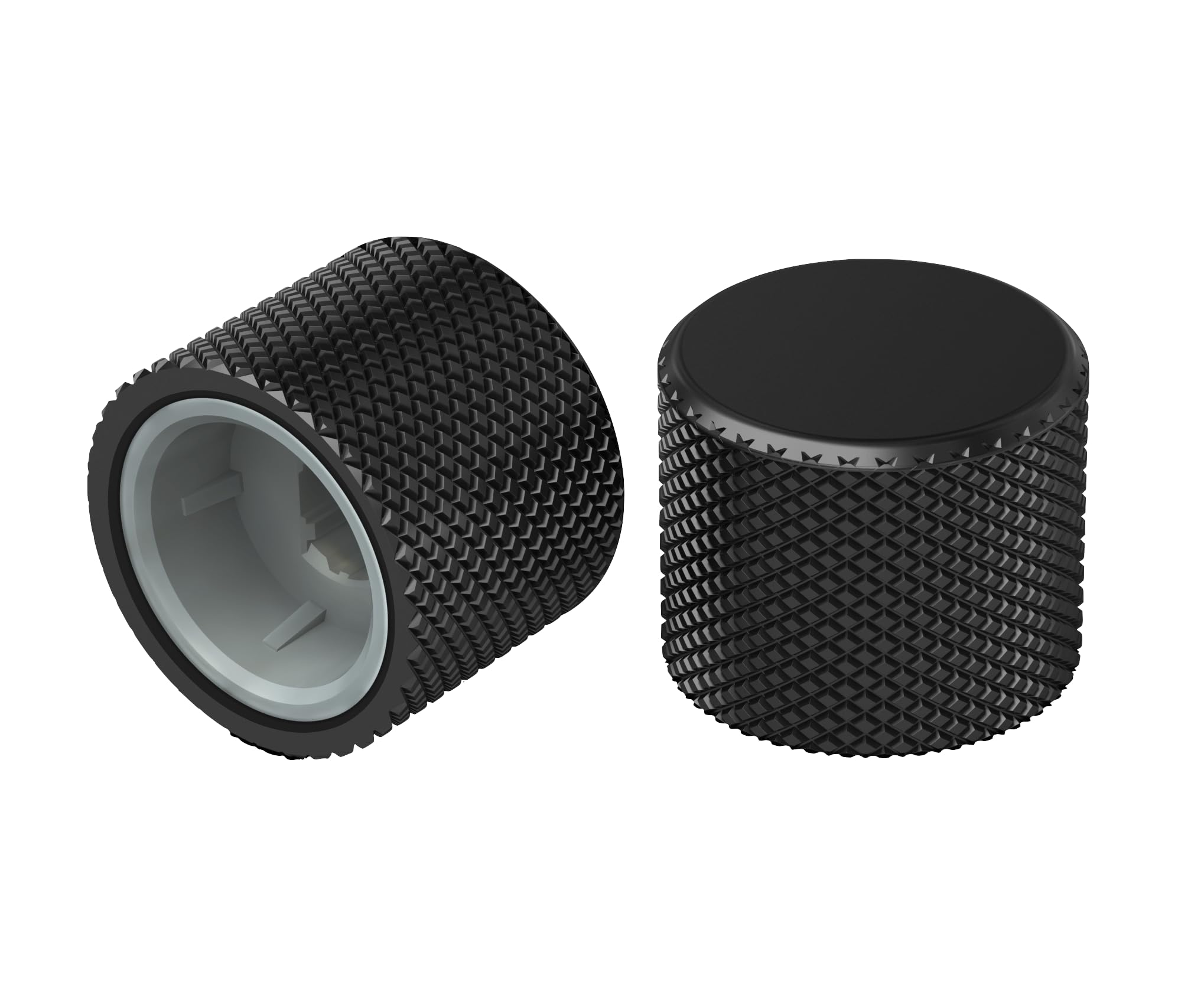 GLORIOUS Gaming Rotary Knob - für GMMK PRO Tastatur und GMMK Numpads, hochwertiger Look & Feel, Aluminium, einfache Montage, 9 Farboptionen - Black Slate