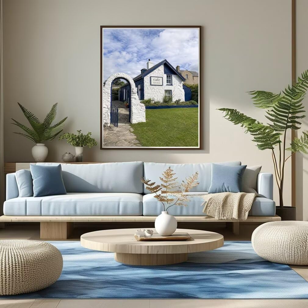 Diamond Painting Rural Kit, Manualidad Creativa y Relajante 80x100cm C8-142