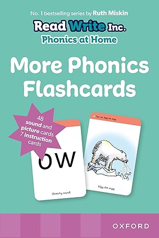 Read Write Inc. Phonics: More Phonics Flashcards: Miskin, Ruth ...