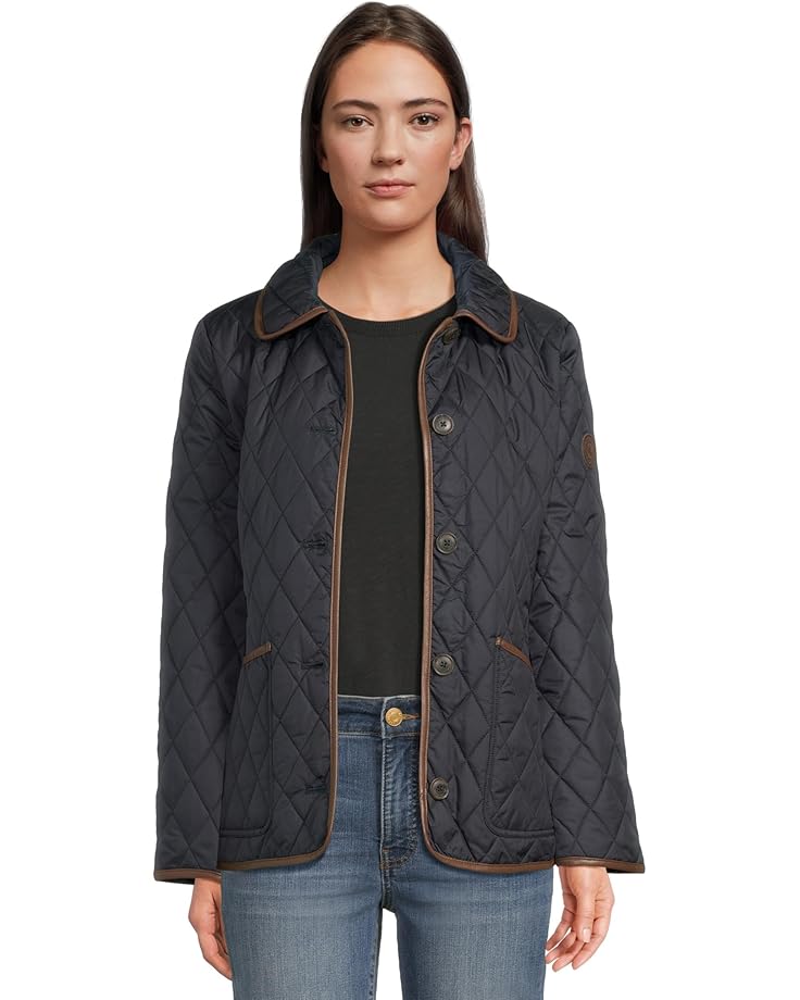 Lauren Ralph Lauren Button Front Quilt W Pu 26" - Main View