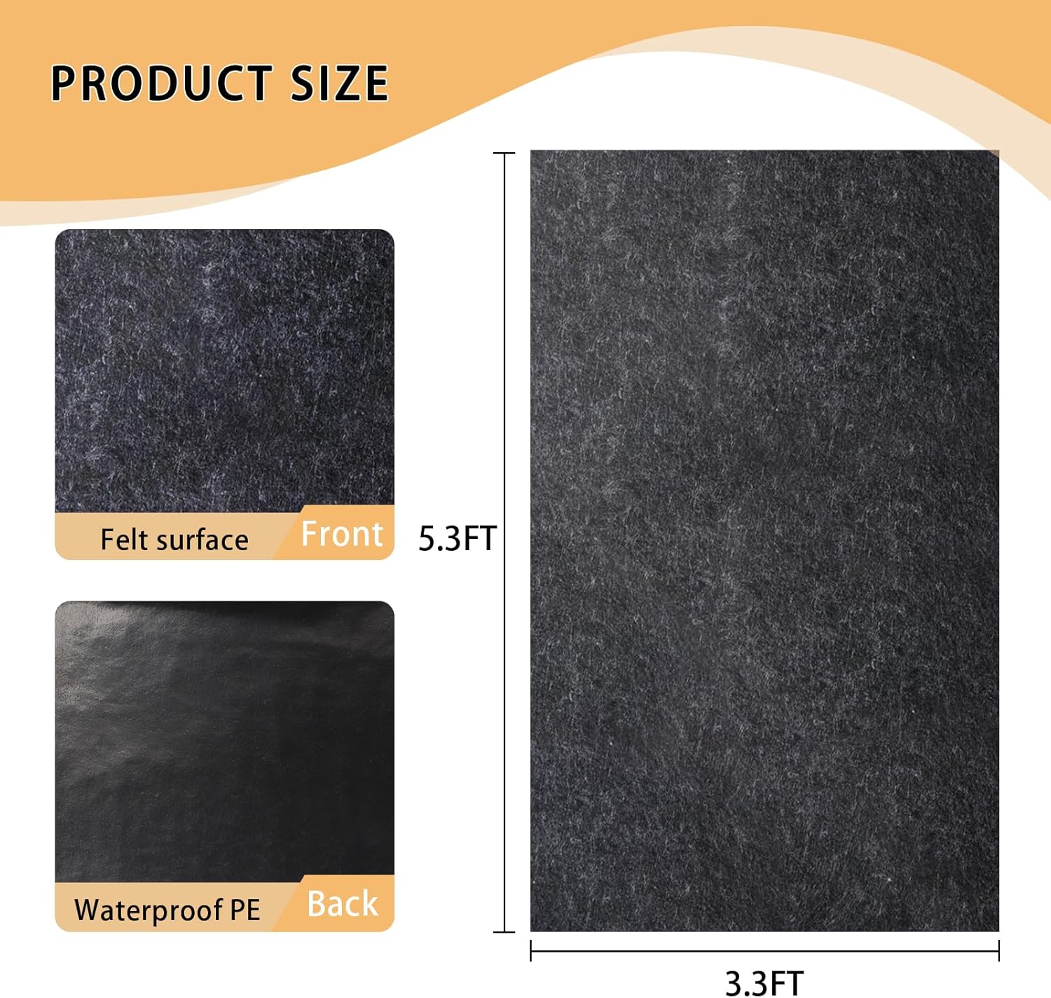 Qivine Shed Floor Kit Shed Mat Foundation, 5.2×3.2 Ft Outdoor Flooring Waterproof for Small Outdoor Storage, Plastic Floor Kit for Storage Building (Small)