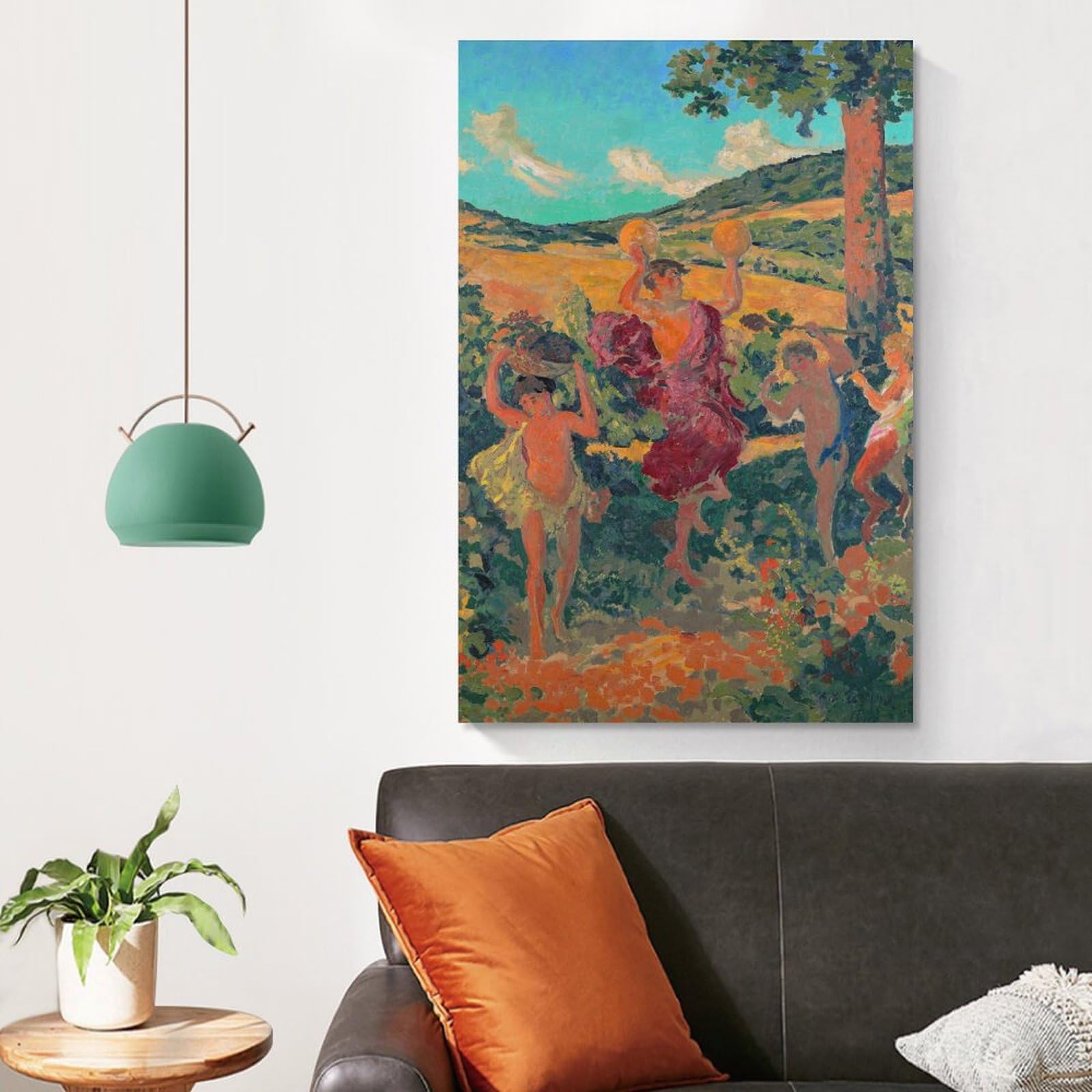 Amazon.com: Ker Xavier Roussel,Triumph of Bacchus,Country Day,art