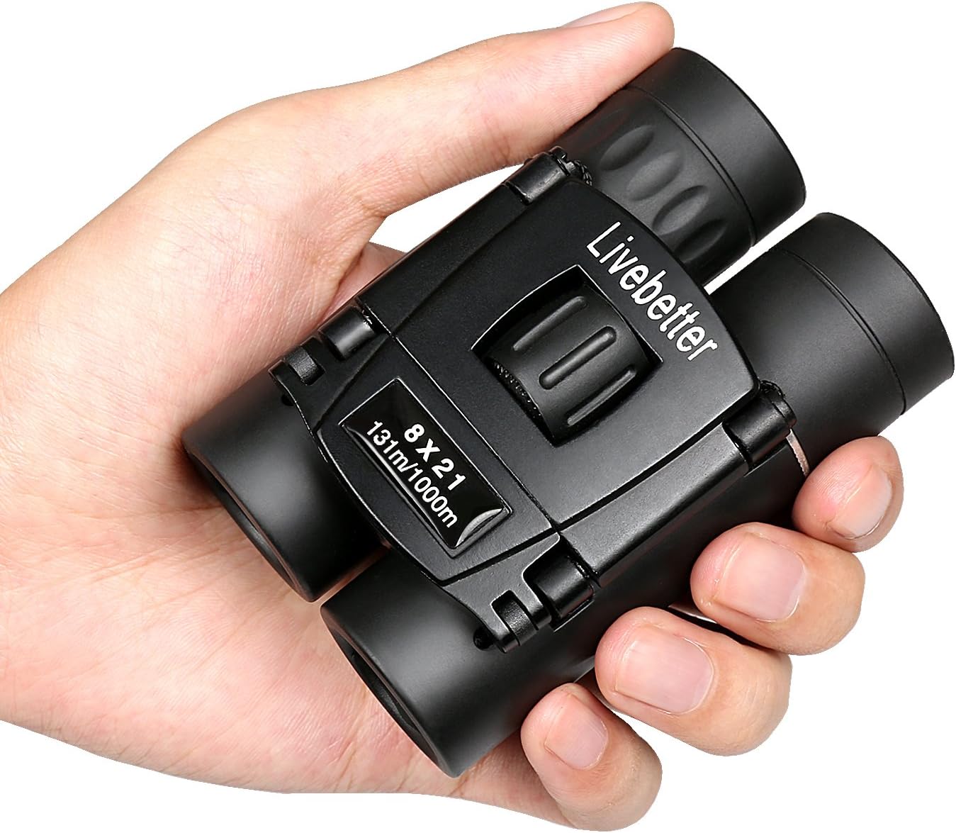 Mini Binoculars for Adults and kids High-Powered Waterproof Fogproof with Low Light Night Vision, 8x21 portable Pocket Folding - Livebetter